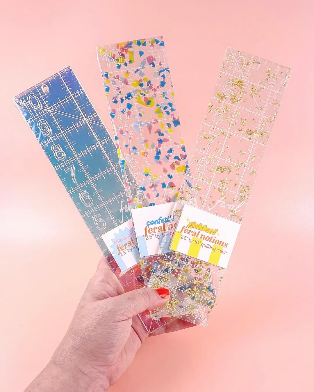 2.5 by 10 in Quilting Ruler - Etsy