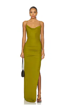 Lovers and Friends Odessa Gown in Pear Green from Revolve.com