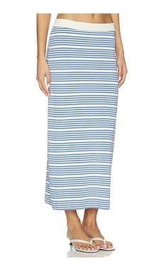 LSPACE Ravello Skirt in Outer Banks Stripe from Revolve.com