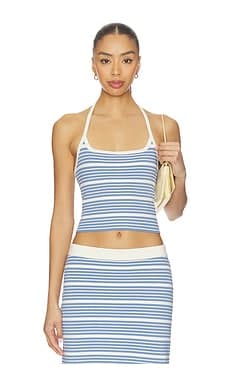 LSPACE Positano Top in Outer Banks Stripe from Revolve.com
