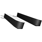 PHILIPS Hue Smart Play Light Bar Base Kit, Black, 2 Pack, White & Color Ambiance LED Color-Changing Light Requires Bridge, Control with App, Works with Alexa, Google Assistant and Apple HomeKit