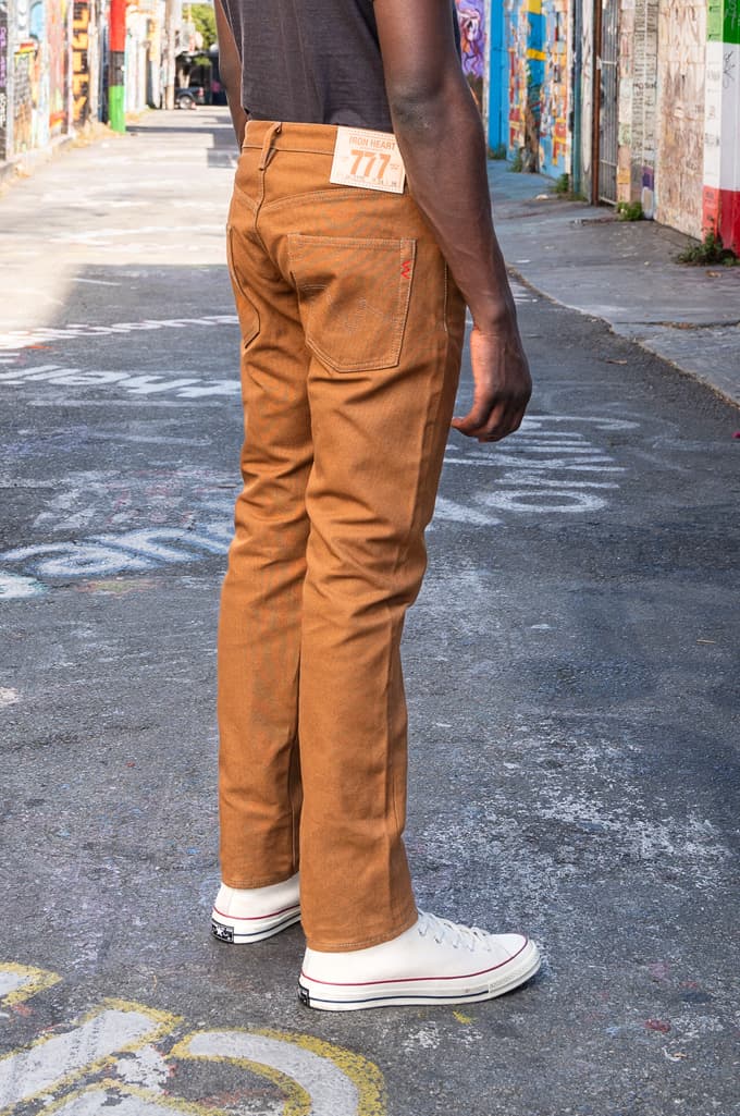 Iron Heart 777D 17oz Cotton Duck Jeans